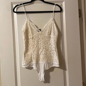 Express Lace Bodysuit Tank